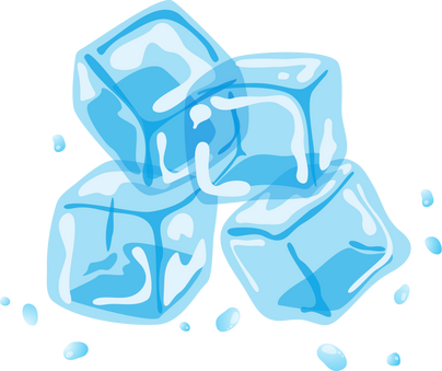 Ice Cubes Illustration
